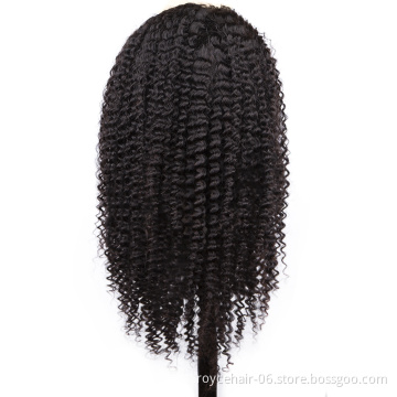 Brazilian Kinky Curl Ponytail 6x13 Lace Front wig in Brazil